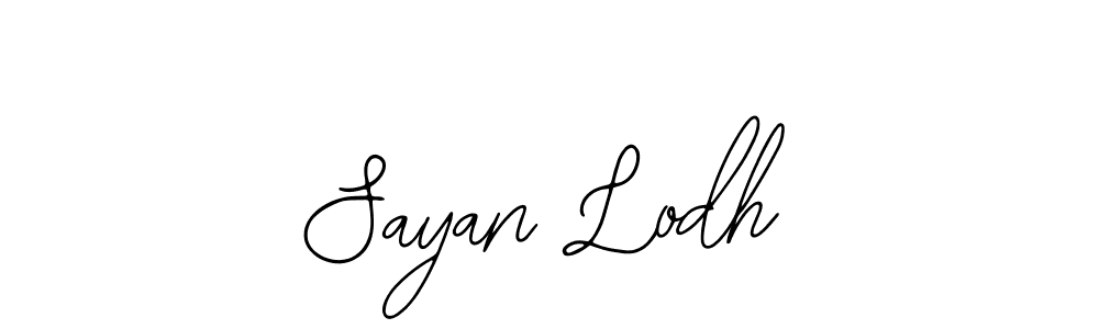 How to make Sayan Lodh signature? Bearetta-2O07w is a professional autograph style. Create handwritten signature for Sayan Lodh name. Sayan Lodh signature style 12 images and pictures png