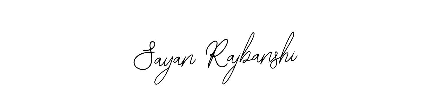 You should practise on your own different ways (Bearetta-2O07w) to write your name (Sayan Rajbanshi) in signature. don't let someone else do it for you. Sayan Rajbanshi signature style 12 images and pictures png