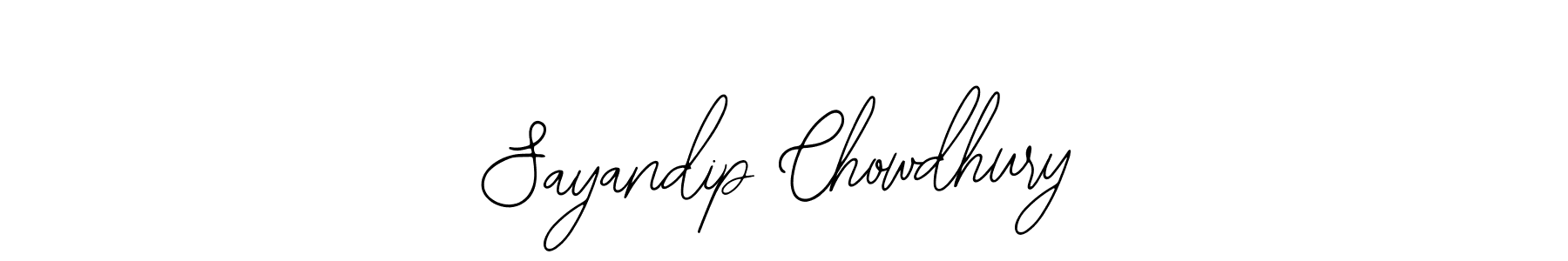 Also You can easily find your signature by using the search form. We will create Sayandip Chowdhury name handwritten signature images for you free of cost using Bearetta-2O07w sign style. Sayandip Chowdhury signature style 12 images and pictures png