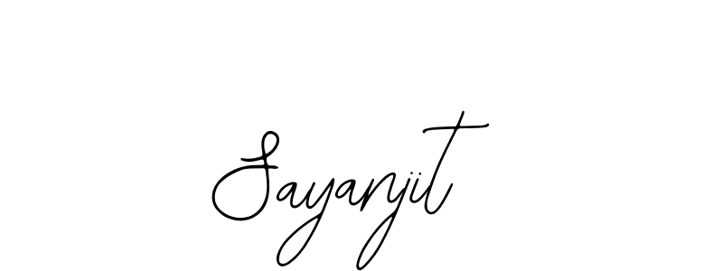 The best way (Bearetta-2O07w) to make a short signature is to pick only two or three words in your name. The name Sayanjit include a total of six letters. For converting this name. Sayanjit signature style 12 images and pictures png