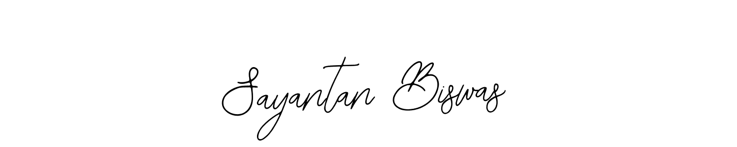 Design your own signature with our free online signature maker. With this signature software, you can create a handwritten (Bearetta-2O07w) signature for name Sayantan Biswas. Sayantan Biswas signature style 12 images and pictures png