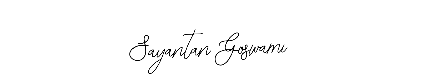 Design your own signature with our free online signature maker. With this signature software, you can create a handwritten (Bearetta-2O07w) signature for name Sayantan Goswami. Sayantan Goswami signature style 12 images and pictures png