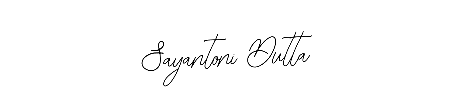 Use a signature maker to create a handwritten signature online. With this signature software, you can design (Bearetta-2O07w) your own signature for name Sayantoni Dutta. Sayantoni Dutta signature style 12 images and pictures png