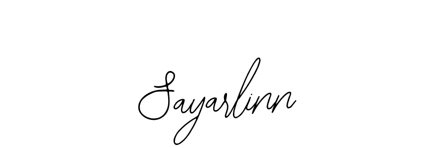 The best way (Bearetta-2O07w) to make a short signature is to pick only two or three words in your name. The name Sayarlinn include a total of six letters. For converting this name. Sayarlinn signature style 12 images and pictures png