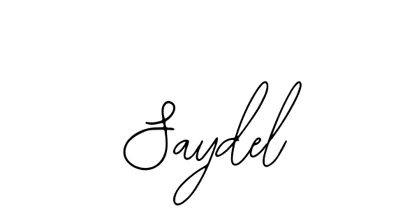 Also You can easily find your signature by using the search form. We will create Saydel name handwritten signature images for you free of cost using Bearetta-2O07w sign style. Saydel signature style 12 images and pictures png