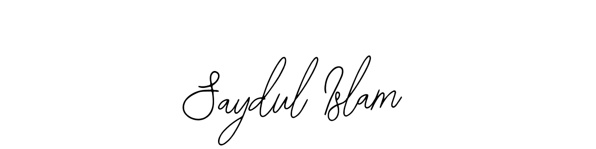 Similarly Bearetta-2O07w is the best handwritten signature design. Signature creator online .You can use it as an online autograph creator for name Saydul Islam. Saydul Islam signature style 12 images and pictures png