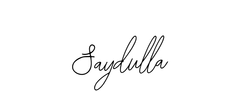 Make a beautiful signature design for name Saydulla. With this signature (Bearetta-2O07w) style, you can create a handwritten signature for free. Saydulla signature style 12 images and pictures png