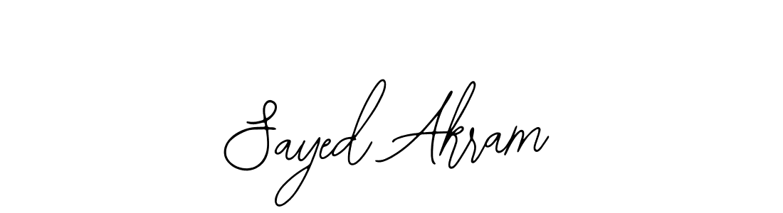 Make a short Sayed Akram signature style. Manage your documents anywhere anytime using Bearetta-2O07w. Create and add eSignatures, submit forms, share and send files easily. Sayed Akram signature style 12 images and pictures png