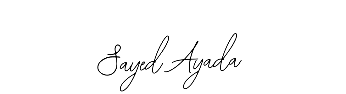 How to Draw Sayed Ayada signature style? Bearetta-2O07w is a latest design signature styles for name Sayed Ayada. Sayed Ayada signature style 12 images and pictures png