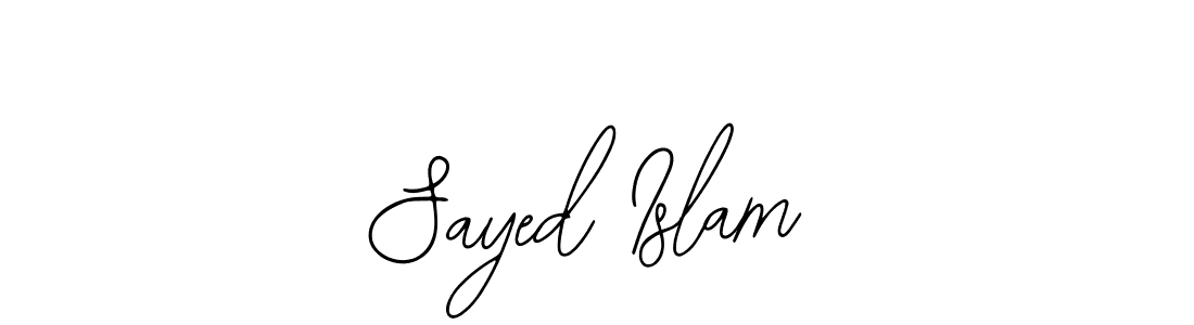 Similarly Bearetta-2O07w is the best handwritten signature design. Signature creator online .You can use it as an online autograph creator for name Sayed Islam. Sayed Islam signature style 12 images and pictures png