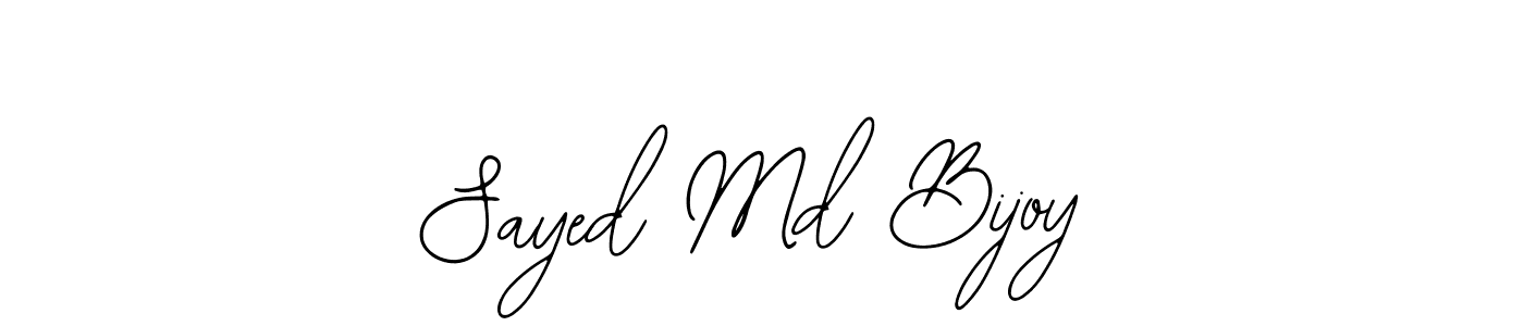 Design your own signature with our free online signature maker. With this signature software, you can create a handwritten (Bearetta-2O07w) signature for name Sayed Md Bijoy. Sayed Md Bijoy signature style 12 images and pictures png
