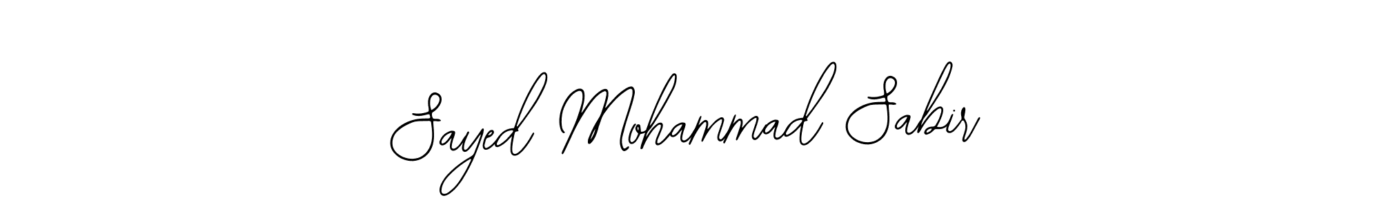 Similarly Bearetta-2O07w is the best handwritten signature design. Signature creator online .You can use it as an online autograph creator for name Sayed Mohammad Sabir. Sayed Mohammad Sabir signature style 12 images and pictures png