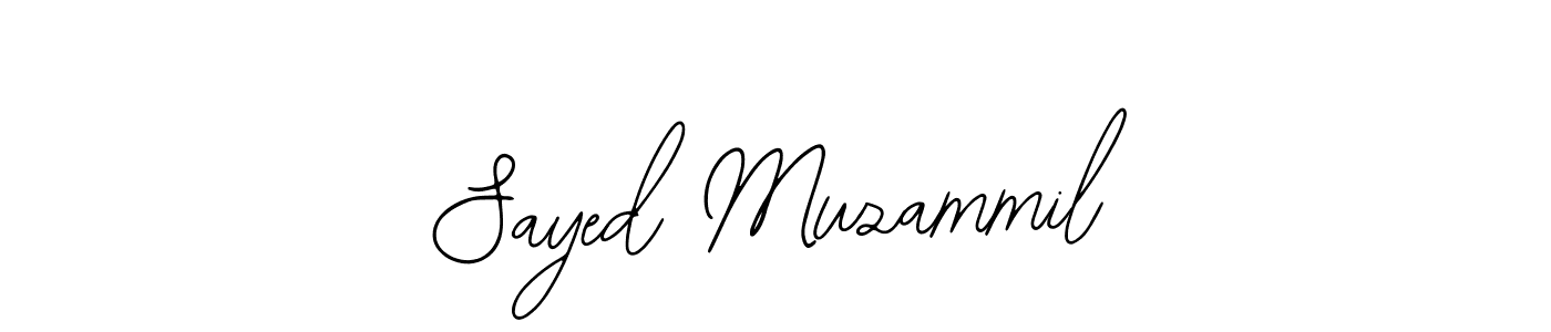 Make a beautiful signature design for name Sayed Muzammil. With this signature (Bearetta-2O07w) style, you can create a handwritten signature for free. Sayed Muzammil signature style 12 images and pictures png