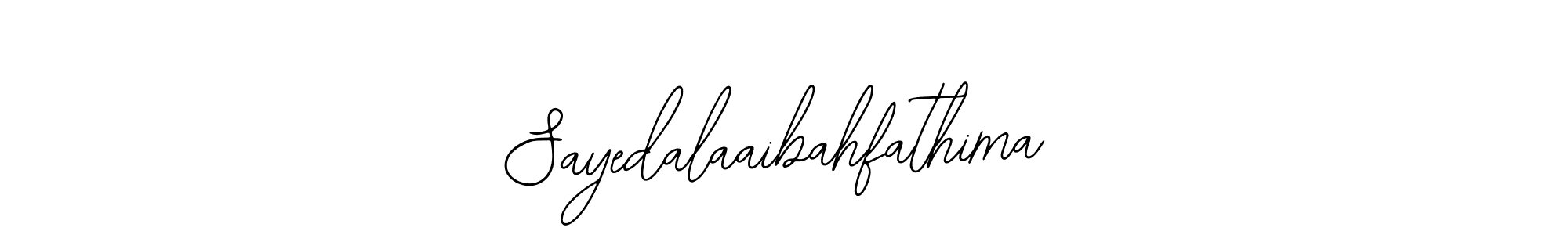 How to Draw Sayedalaaibahfathima signature style? Bearetta-2O07w is a latest design signature styles for name Sayedalaaibahfathima. Sayedalaaibahfathima signature style 12 images and pictures png