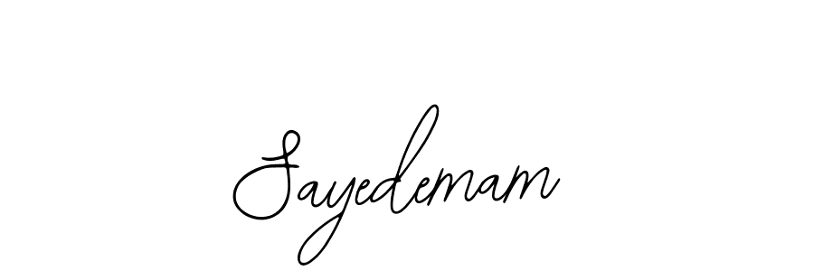 if you are searching for the best signature style for your name Sayedemam. so please give up your signature search. here we have designed multiple signature styles  using Bearetta-2O07w. Sayedemam signature style 12 images and pictures png