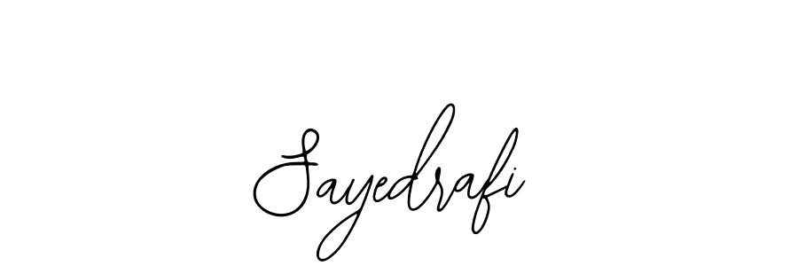 Make a beautiful signature design for name Sayedrafi. With this signature (Bearetta-2O07w) style, you can create a handwritten signature for free. Sayedrafi signature style 12 images and pictures png