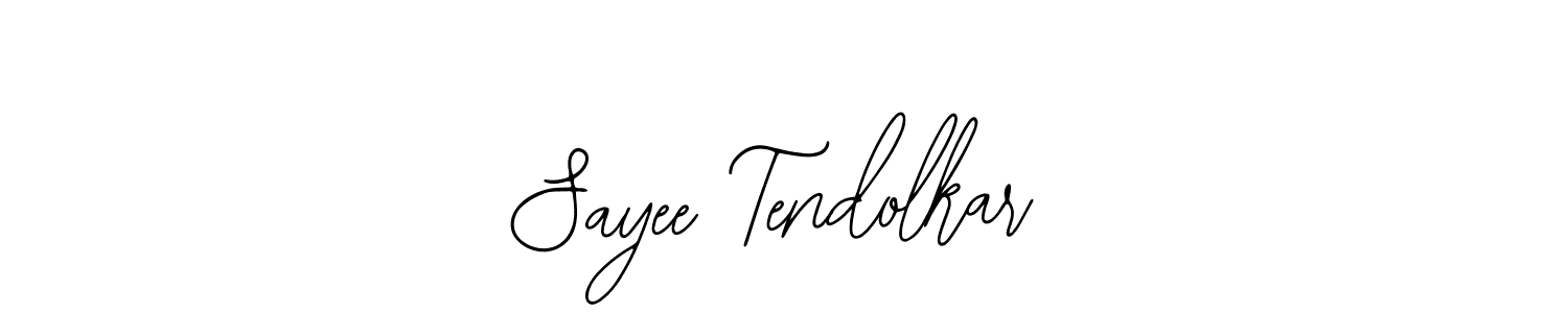 Also we have Sayee Tendolkar name is the best signature style. Create professional handwritten signature collection using Bearetta-2O07w autograph style. Sayee Tendolkar signature style 12 images and pictures png