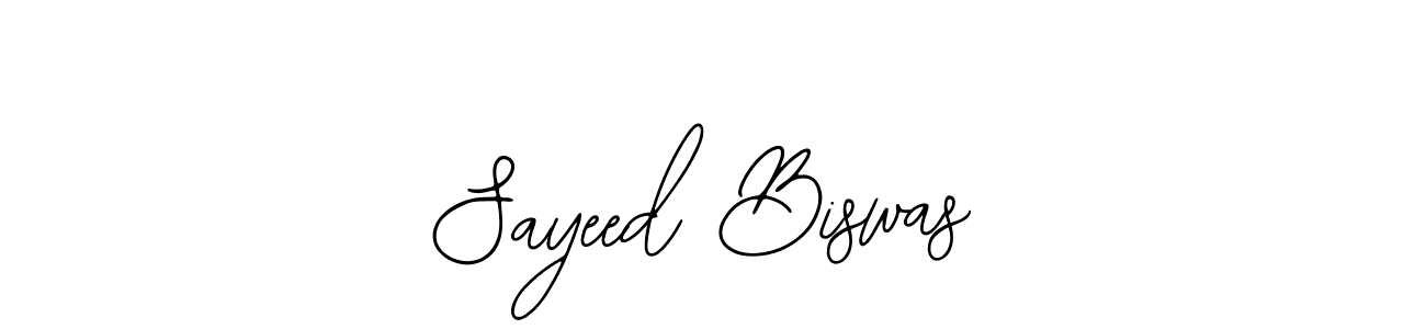 Make a short Sayeed Biswas signature style. Manage your documents anywhere anytime using Bearetta-2O07w. Create and add eSignatures, submit forms, share and send files easily. Sayeed Biswas signature style 12 images and pictures png