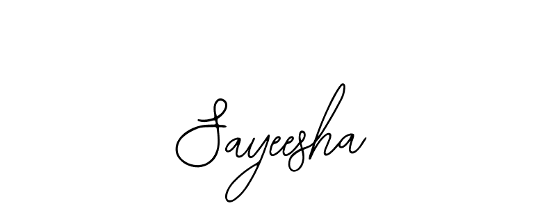 Bearetta-2O07w is a professional signature style that is perfect for those who want to add a touch of class to their signature. It is also a great choice for those who want to make their signature more unique. Get Sayeesha name to fancy signature for free. Sayeesha signature style 12 images and pictures png