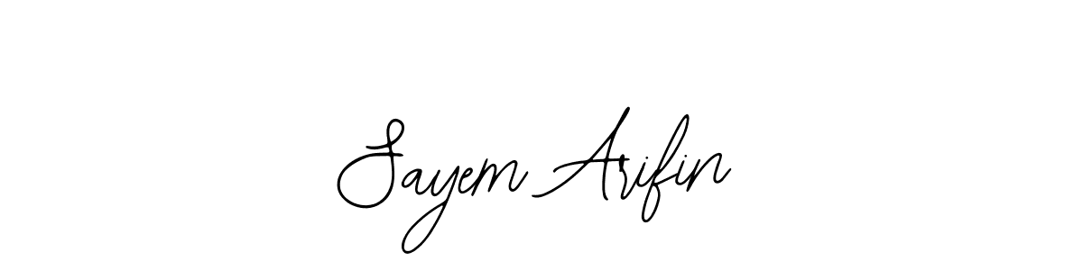 Make a short Sayem Arifin signature style. Manage your documents anywhere anytime using Bearetta-2O07w. Create and add eSignatures, submit forms, share and send files easily. Sayem Arifin signature style 12 images and pictures png