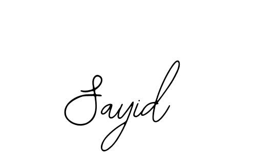 Also we have Sayid name is the best signature style. Create professional handwritten signature collection using Bearetta-2O07w autograph style. Sayid signature style 12 images and pictures png