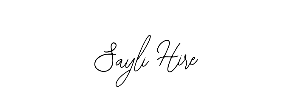 Create a beautiful signature design for name Sayli Hire. With this signature (Bearetta-2O07w) fonts, you can make a handwritten signature for free. Sayli Hire signature style 12 images and pictures png