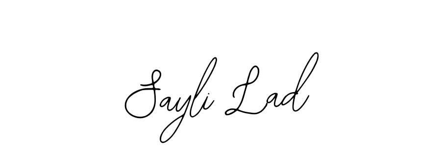 Make a beautiful signature design for name Sayli Lad. Use this online signature maker to create a handwritten signature for free. Sayli Lad signature style 12 images and pictures png