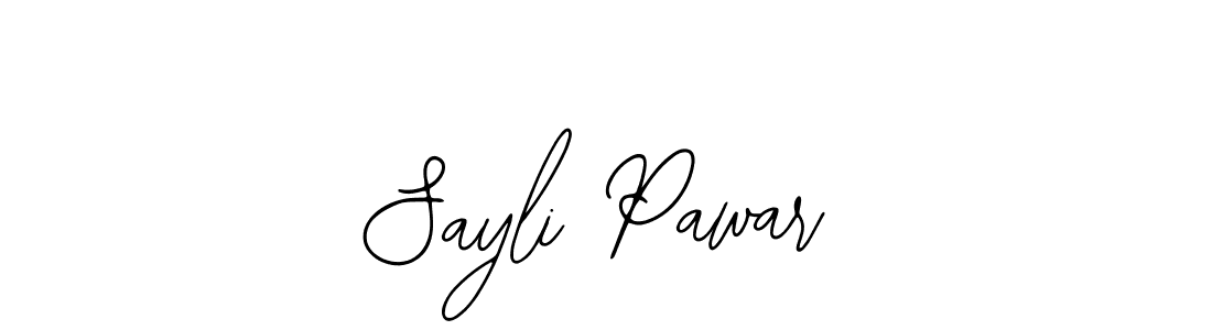 The best way (Bearetta-2O07w) to make a short signature is to pick only two or three words in your name. The name Sayli Pawar include a total of six letters. For converting this name. Sayli Pawar signature style 12 images and pictures png