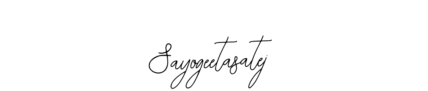 Create a beautiful signature design for name Sayogeetasatej. With this signature (Bearetta-2O07w) fonts, you can make a handwritten signature for free. Sayogeetasatej signature style 12 images and pictures png