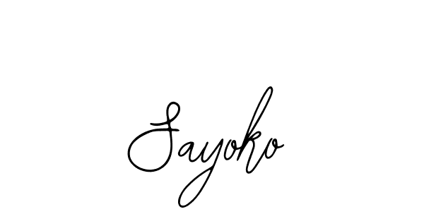 How to Draw Sayoko signature style? Bearetta-2O07w is a latest design signature styles for name Sayoko. Sayoko signature style 12 images and pictures png