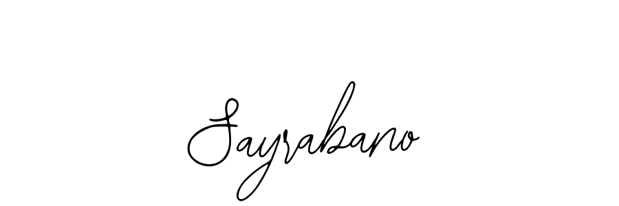 Design your own signature with our free online signature maker. With this signature software, you can create a handwritten (Bearetta-2O07w) signature for name Sayrabano. Sayrabano signature style 12 images and pictures png