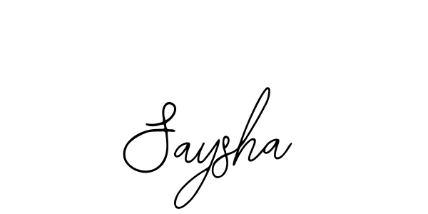 Create a beautiful signature design for name Saysha. With this signature (Bearetta-2O07w) fonts, you can make a handwritten signature for free. Saysha signature style 12 images and pictures png