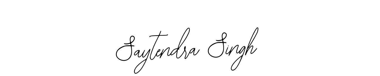 Also You can easily find your signature by using the search form. We will create Saytendra Singh name handwritten signature images for you free of cost using Bearetta-2O07w sign style. Saytendra Singh signature style 12 images and pictures png