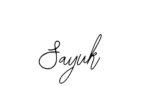 Make a short Sayuk signature style. Manage your documents anywhere anytime using Bearetta-2O07w. Create and add eSignatures, submit forms, share and send files easily. Sayuk signature style 12 images and pictures png