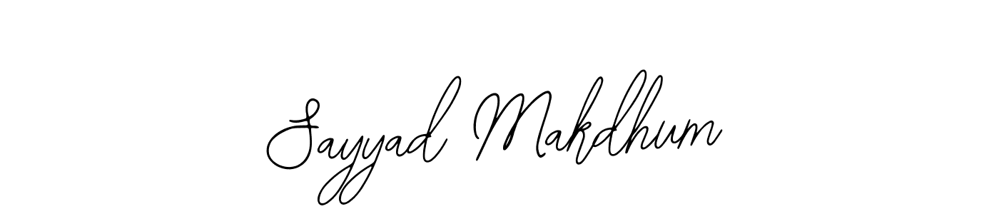 How to Draw Sayyad Makdhum signature style? Bearetta-2O07w is a latest design signature styles for name Sayyad Makdhum. Sayyad Makdhum signature style 12 images and pictures png