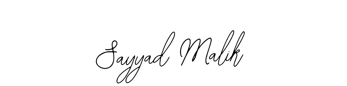 Sayyad Malik stylish signature style. Best Handwritten Sign (Bearetta-2O07w) for my name. Handwritten Signature Collection Ideas for my name Sayyad Malik. Sayyad Malik signature style 12 images and pictures png