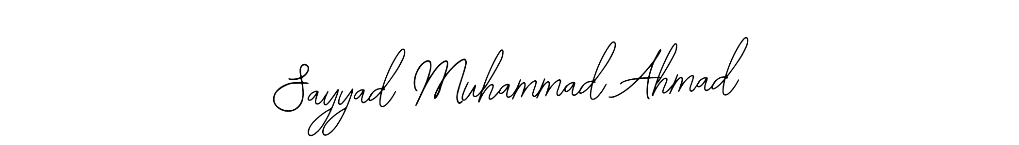 Best and Professional Signature Style for Sayyad Muhammad Ahmad. Bearetta-2O07w Best Signature Style Collection. Sayyad Muhammad Ahmad signature style 12 images and pictures png