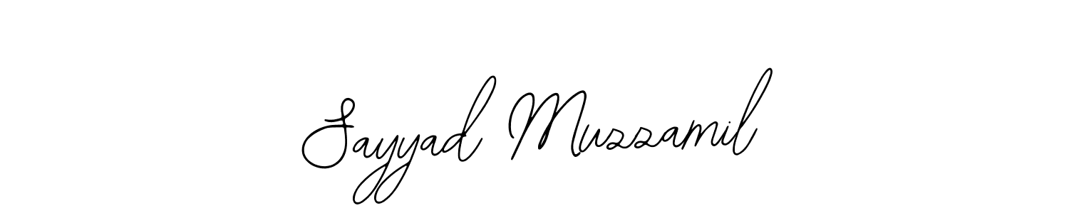 Once you've used our free online signature maker to create your best signature Bearetta-2O07w style, it's time to enjoy all of the benefits that Sayyad Muzzamil name signing documents. Sayyad Muzzamil signature style 12 images and pictures png
