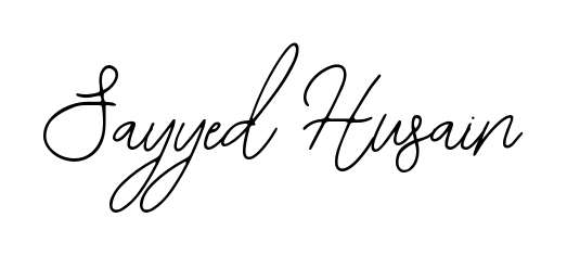 Enhance your business communications with Sayyed Husain signature in Bearetta-2O07w lettering. Clean, modern, and universally compatible. Sayyed Husain signature style 12 images and pictures png
