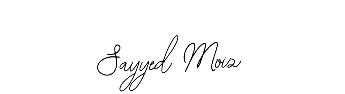 Similarly Bearetta-2O07w is the best handwritten signature design. Signature creator online .You can use it as an online autograph creator for name Sayyed Moiz. Sayyed Moiz signature style 12 images and pictures png