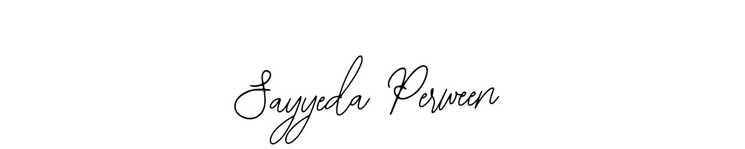 Similarly Bearetta-2O07w is the best handwritten signature design. Signature creator online .You can use it as an online autograph creator for name Sayyeda Perween. Sayyeda Perween signature style 12 images and pictures png