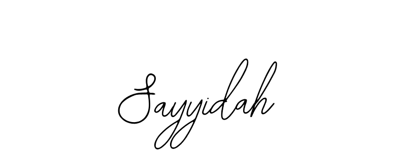 Also we have Sayyidah name is the best signature style. Create professional handwritten signature collection using Bearetta-2O07w autograph style. Sayyidah signature style 12 images and pictures png