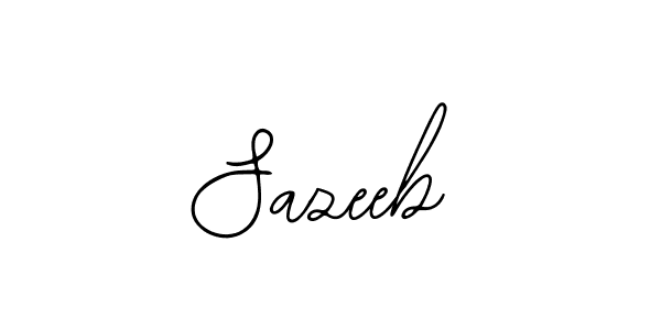 Make a beautiful signature design for name Sazeeb. Use this online signature maker to create a handwritten signature for free. Sazeeb signature style 12 images and pictures png