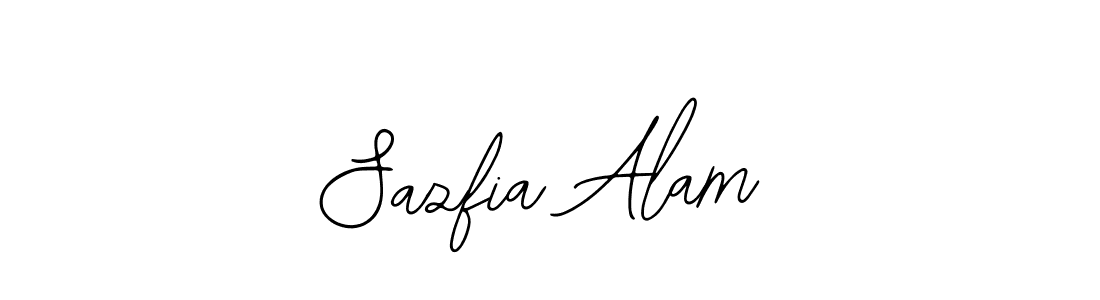 Design your own signature with our free online signature maker. With this signature software, you can create a handwritten (Bearetta-2O07w) signature for name Sazfia Alam. Sazfia Alam signature style 12 images and pictures png