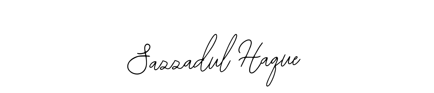 Make a beautiful signature design for name Sazzadul Haque. Use this online signature maker to create a handwritten signature for free. Sazzadul Haque signature style 12 images and pictures png