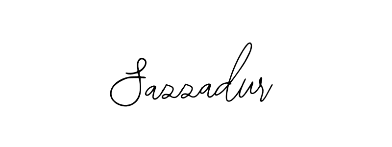 Sazzadur stylish signature style. Best Handwritten Sign (Bearetta-2O07w) for my name. Handwritten Signature Collection Ideas for my name Sazzadur. Sazzadur signature style 12 images and pictures png