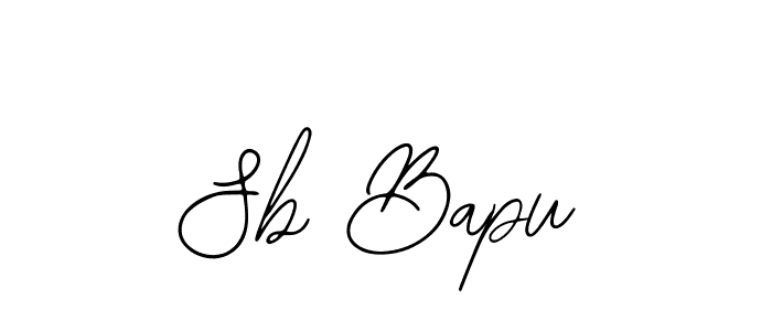 Similarly Bearetta-2O07w is the best handwritten signature design. Signature creator online .You can use it as an online autograph creator for name Sb Bapu. Sb Bapu signature style 12 images and pictures png