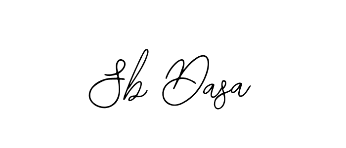 How to make Sb Dasa signature? Bearetta-2O07w is a professional autograph style. Create handwritten signature for Sb Dasa name. Sb Dasa signature style 12 images and pictures png
