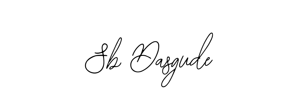 It looks lik you need a new signature style for name Sb Dasgude. Design unique handwritten (Bearetta-2O07w) signature with our free signature maker in just a few clicks. Sb Dasgude signature style 12 images and pictures png