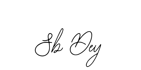 The best way (Bearetta-2O07w) to make a short signature is to pick only two or three words in your name. The name Sb Dey include a total of six letters. For converting this name. Sb Dey signature style 12 images and pictures png